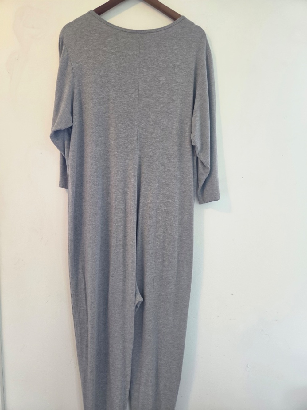 Smash & Tess BAMBOO romper/jumpsuit XL 3/4 sleeve contemporary minimal stretch - Picture 7 of 8